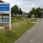 Toegangsweg Kaatsheuvel richting rotonde Boerenbond